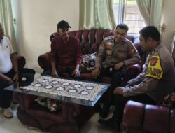 Kapolsek Cerenti Bersama Warga Dorong Ketahanan Pangan Lewat Penanaman Jagung Pipil di Desa Koto Cerenti