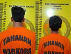 Tim Elang Kuantan Satres Narkoba Polres Kuansing Ungkap Kasus Sabu, Dua Pengedar Diamankan