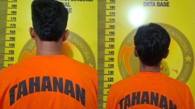 Tim Elang Kuantan Satres Narkoba Polres Kuansing Ungkap Kasus Sabu, Dua Pengedar Diamankan