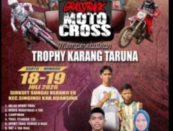 Grasstrack Trophy Karang Taruna Desa Sungai Keranji 2026 Siap Digelar, Fatkhul Muin Ajak Masyarakat Ramaikan Event