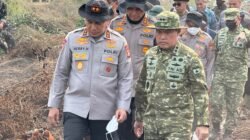 Kapolda Riau dan Pangdam XIX/Tuanku Tambusai Cek Karhutla di Inhu, Tegaskan Penanganan Kolaboratif