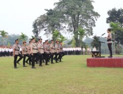 Kapolres Kuansing Pimpin Sertijab Tujuh Pejabat Polres Kuansing