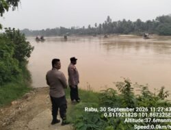 Layanan Kepolisian 110 Terima Aduan PETI, Polsek Cerenti Langsung Cek Lokasi, Rakit Dompeng kabur