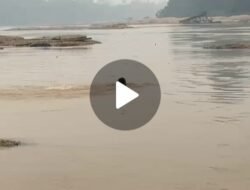 Berenang ke tengah sungai demi tegakkan hukum: aksi heroik IPDA Toni bakar 10 rakit PETI di Cerenti