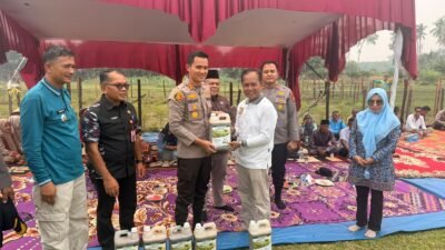 Fertiplus Harmoni Hijau Inovasi Polda Riau Dikenalkan di Kuansing, Dukung Ketahanan Pangan