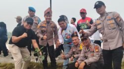 Polres Kuansing Bersama Forkopimda dan Masyarakat Tanam 1.000 Bibit Pohon di Kebun Nopi