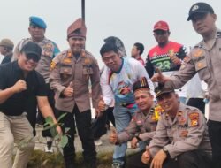 Polres Kuansing Bersama Forkopimda dan Masyarakat Tanam 1.000 Bibit Pohon di Kebun Nopi