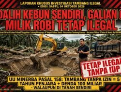 Galian C Sirtu Milik Robi di Kecamatan Tambang, Tinggalkan Lubang Menganga-Warga Desak Ditutup!