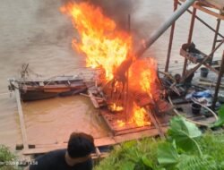 Polsek Pangean Cek Informasi Dugaan PETI di Desa Padang Tanggung