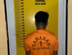 Polsek Pangean Amankan Pria dengan 20 Paket Sabu, Polisi Sita Uang Rp895 Ribu